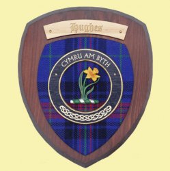 Welsh Family Name Tartan 10 x 12 Woodcarver Wooden Wall Plaque 