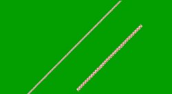 0.45mm Classic Box Style 16 inch 10K Rose Gold Chain
