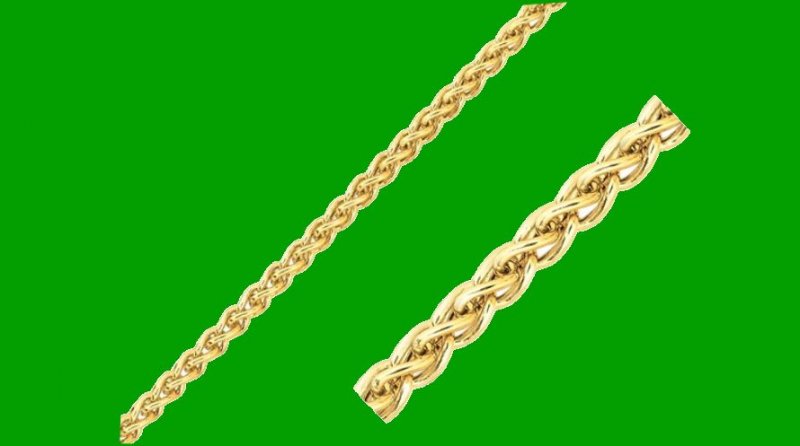 Image 0 of 2.80mm Light Weight Wheat 20 inch 14K Yellow Gold Chain