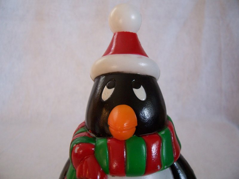 Penguin Pathway Light Toppers Christmas General Foam Lot of 4