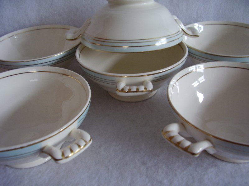 Knowles Lugged Soup Bowls