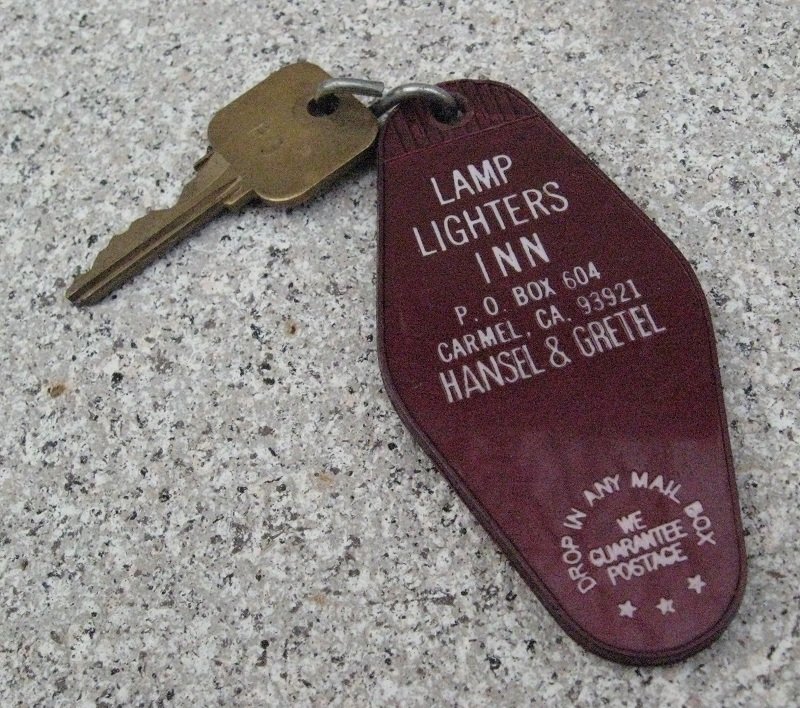 Lamp Lighters Inn, Hansel and Gretel, Carmel CA, Key Ring