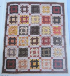 Churn Dash, Quilt Pattern with Actual Size Templates