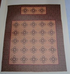 Wedding Ring, Quilt Pattern with Actual Size Templates