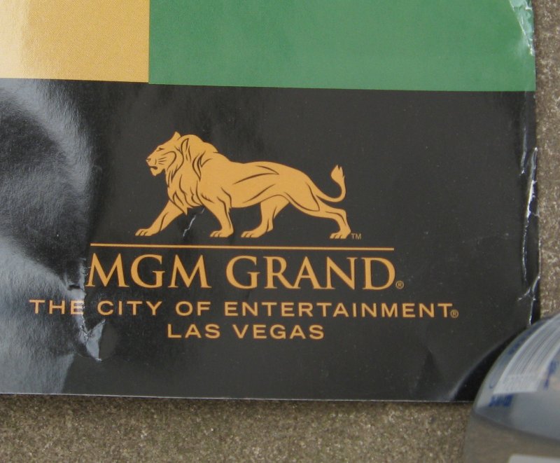 U2 Concert Poster, MGM Grand Las Vegas, Nov 4-5, 2005