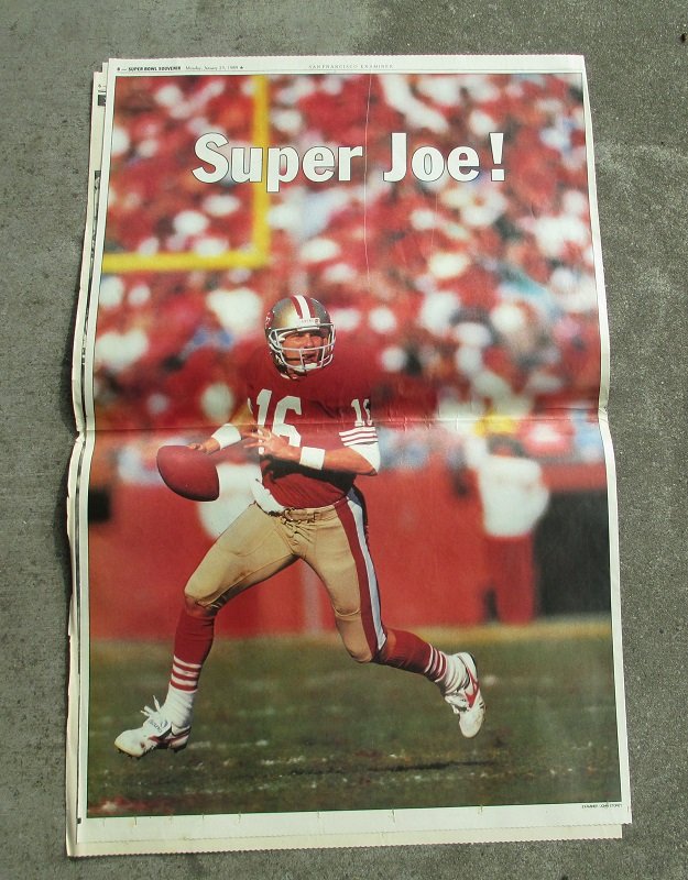 San Francisco Chronicle, 49ers Super Bowl XXIII, Jan 23, 1989 Complete