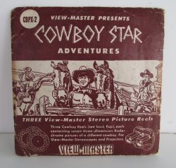 View Master, 3pk Cowboy Star Adventures, 1953