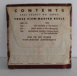 '.View Master Cowboys, 1953.'