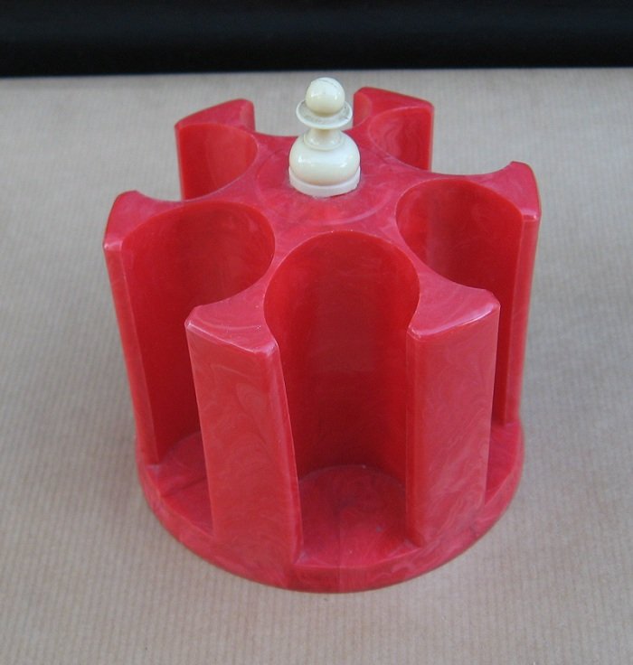 Thread Spool Holder, 12 Spool Capacity, Vintage 1950s