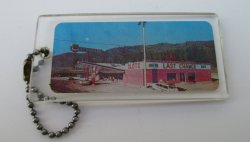 Last Chance Casino Reno 1950s - 60s Photo Key Chain