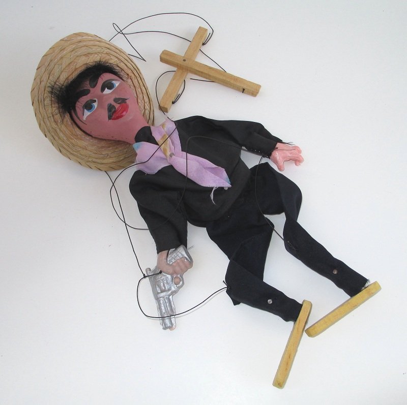 Mexican Bandit Puppet
