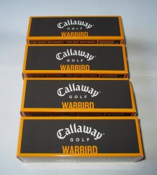 Callaway Warbird Golf Balls, 4 pks of 3, 12 total 