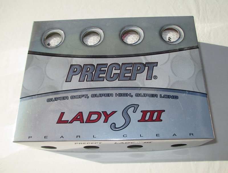 Precept Lady S III Golf Balls, 2 boxes of 12, 24 balls total