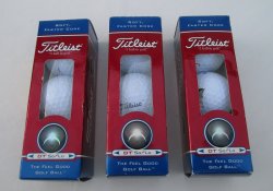 Titleist Humorous Golf Balls, Heads Down, 3 pks of 3, 9 total