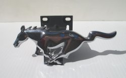 Ford Mustang Running Horse Grille Emblem with Bracket