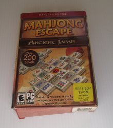 Mahjong Escape, Ancient Japan, PC Game, Over 200 Levels