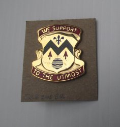 528th U.S. Army Sustainment Brigade DUI Insignia Pin