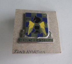 82nd Aviation Regiment DUI Insignia Pin D-22