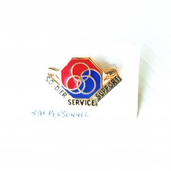 8th U.S. Army Personnel Soldier Service Support DUI DI Pin