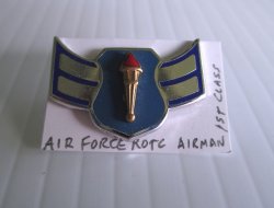 1 Air Force ROTC Airman 1st Class Rank Pin