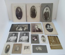 Lot of 15 Antique Photos, Theodore Record Chanute Kansas