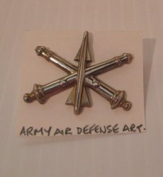 1 Air Defense Artillery Officer Badge, U.S. Army