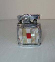 Raylite Lighter, Baby Style, Mother of Pearl, Vintage