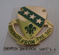 1 North Dakota Air National Guard ARNG Insignia Pin