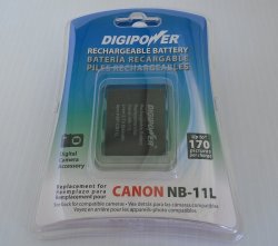 Digipower Rechargeable battery for Canon Digital Camera NIP