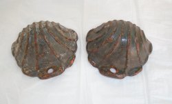 '.Cast Iron Wall Pockets 1800s.'