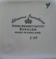 '.Dunn Bennett Royal Doulton.'