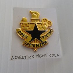 1 Logistics Management College, U.S. Army DUI Insignia Pin