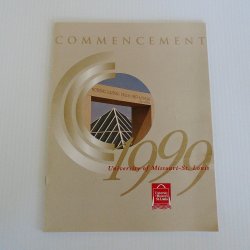 University of Missouri - St. Louis 1999 Commencement Program