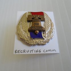 1 Recruiting Command, U.S. Army DUI Insignia Pin