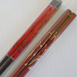 Chopsticks, 2 pair, Nice Upper Class Design, Sealed Pkg