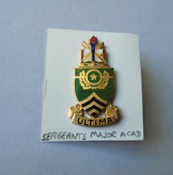 1 Sergeants Major Academy, U.S. Army DUI Insignia Pin