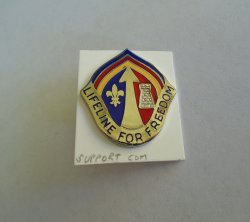 1 Support Command, U.S. Army DUI Insignia Pin