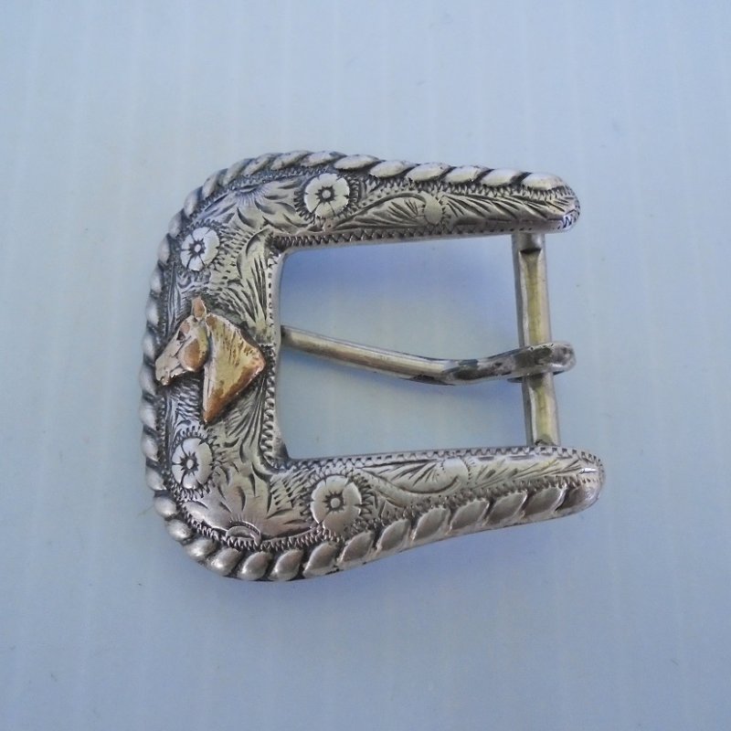 Classic Sterling Silver Belt Buckle