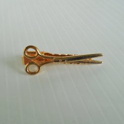 Scissors Tie Clip, Beautician Barber or Crafts Person