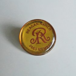 Reagan Ranch 2003 Member Pin, Republican President