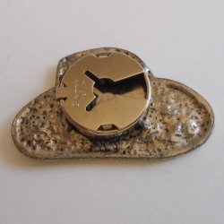 '.NONY Cowboy Hat Button Cover.'