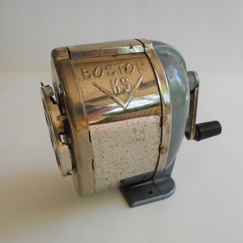 Boston L Pencil Sharpener, 1950s, Possible Military Issue