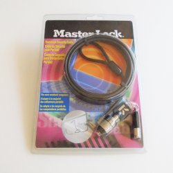 Master Lock Notebook Security Cable 64032 D, New in Package