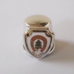 Ponderosa Ranch, Bonanza, Souvenir Metal Thimble