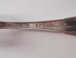 '.1847 Rogers Bros Spoon.'