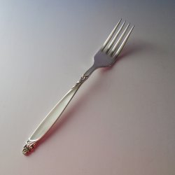 Oneida Prestige Firelight Dinner Fork, 1959 Silverplate