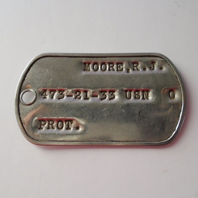 us navy dog tags
