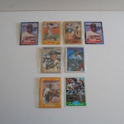 Signed Baseball Cards, Mitchell Butler Maldonado Manwaring