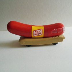 Oscar Mayer 1970s Wienermobile Bank, 10 inch