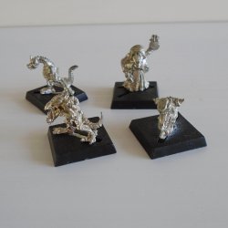 Games Workshop Warhammer, 4 Mini Dragon Fighters